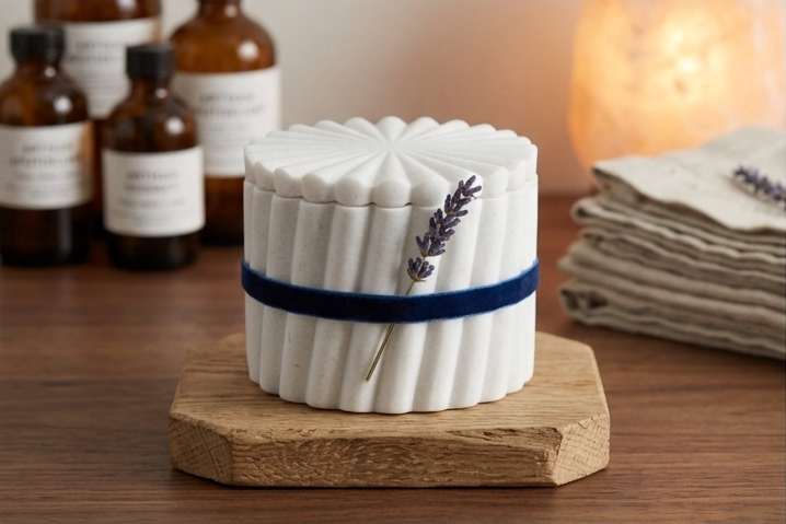 Sculpted Flute Box