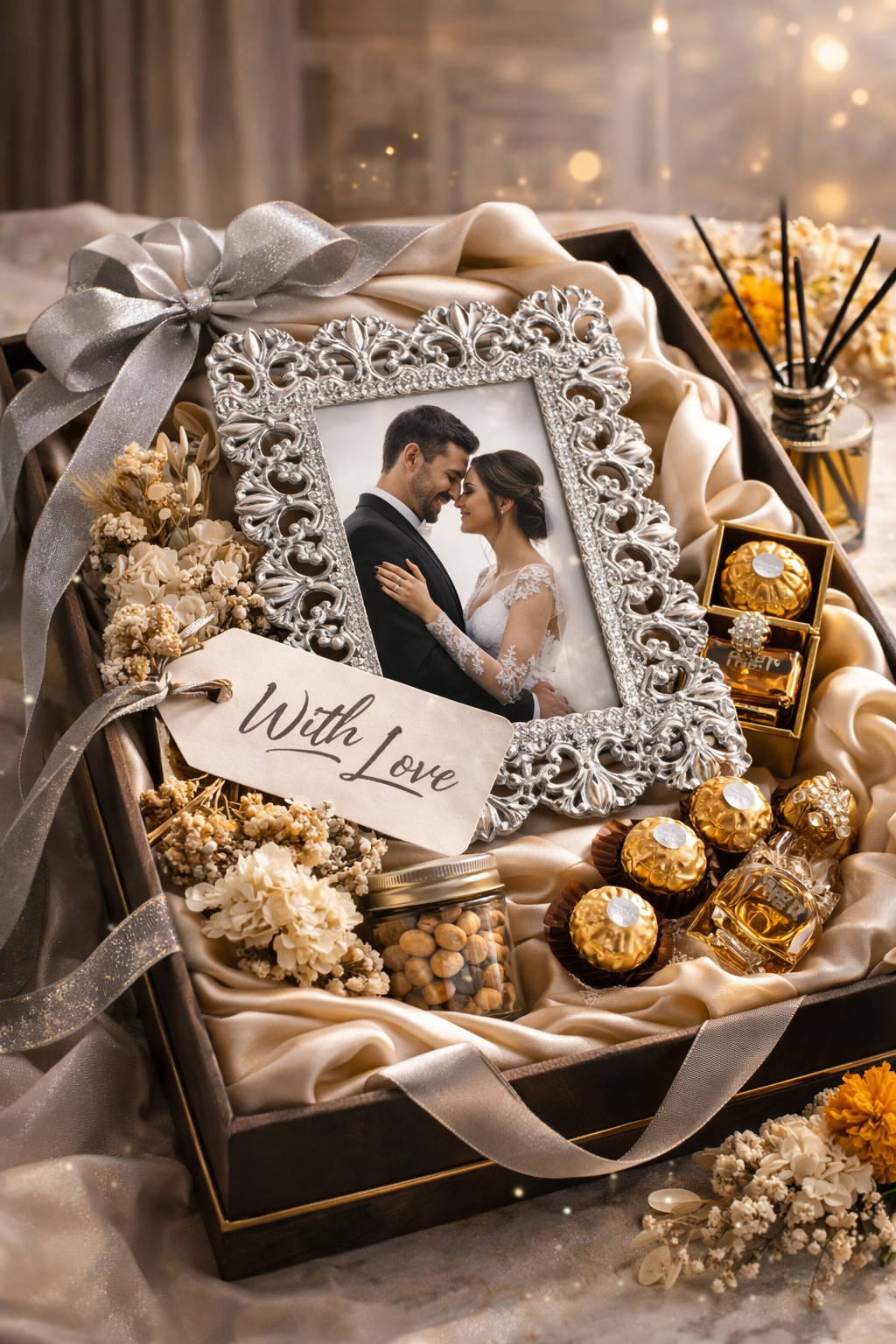 Ornate Silver Photo Frame