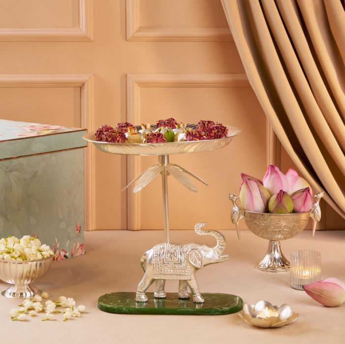 The Maharaja Silver-Plated Server