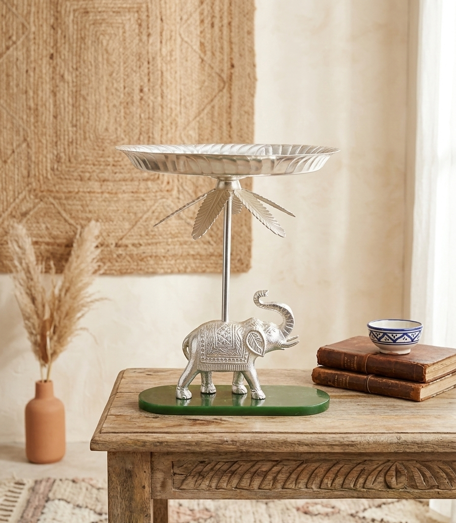 The Maharaja Silver-Plated Server