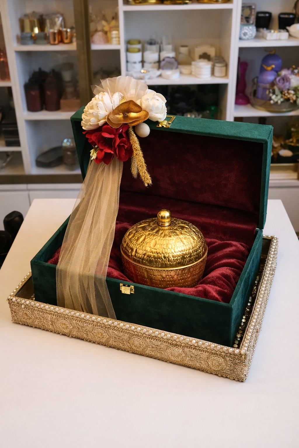Sculpted Sphere Box