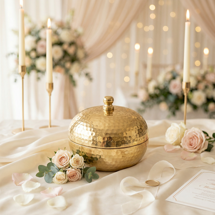 Moonstone Round Box