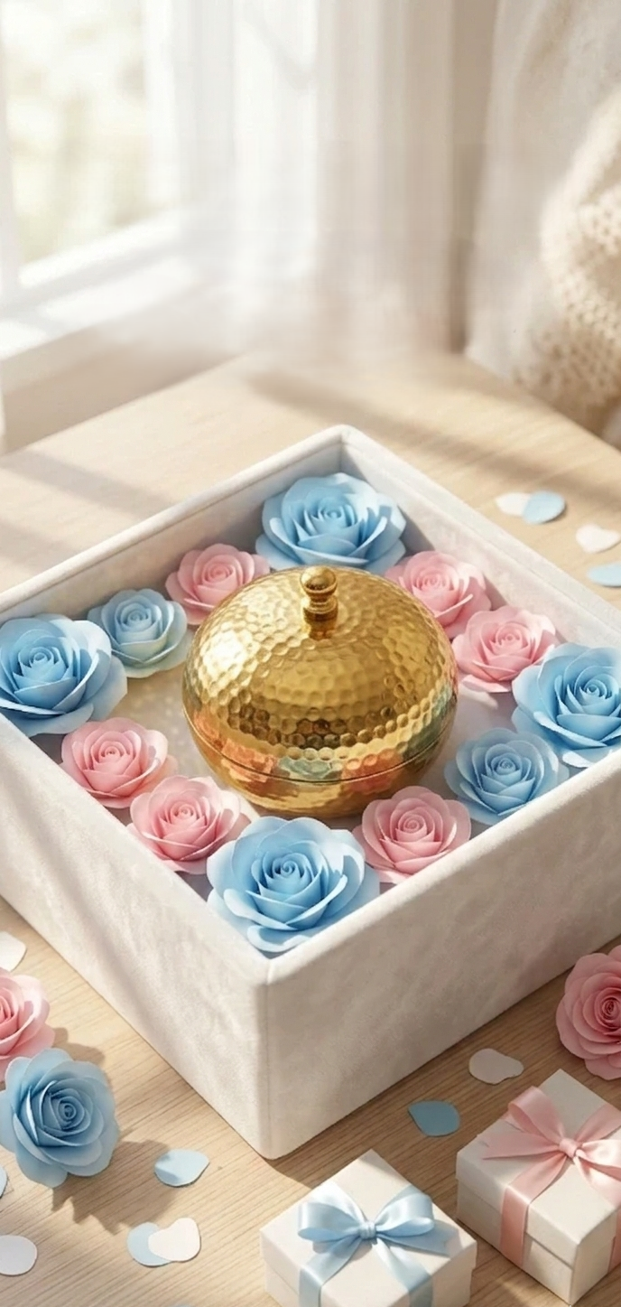 Moonstone Round Box