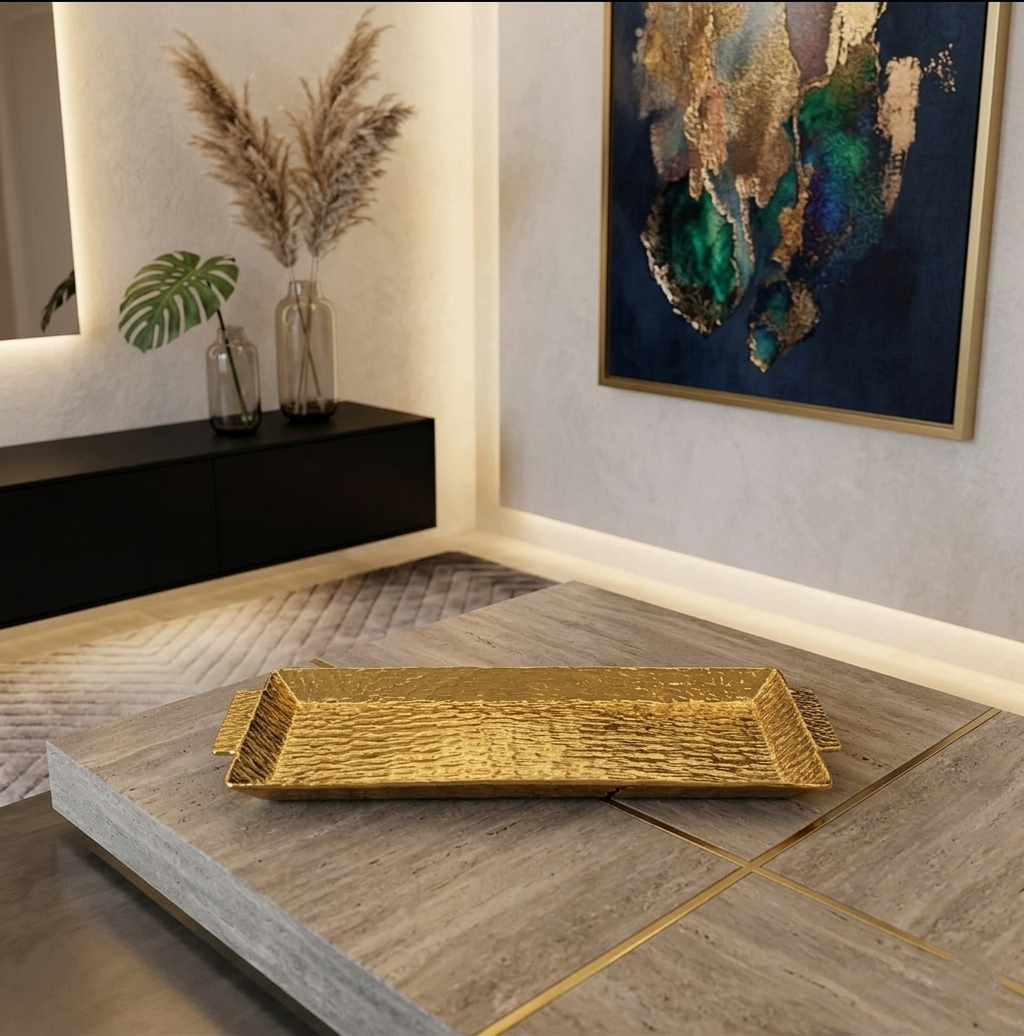 Pavillion Tray with Handles