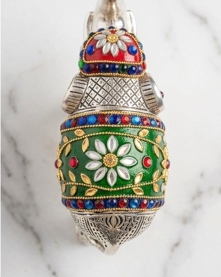 Jewel Elephant With Velvet Box